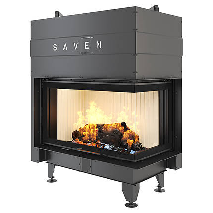 Камінна топка кутова SAVEN Energy Up 85х50х47R (17,0 kW) ECO, фото 1