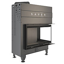 Камінна топка кутова SAVEN Energy Up 85х50х47R Black (17,0 kW) ECO, фото 5