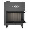 Камінна топка кутова SAVEN Energy Up 85х50х47R Black (17,0 kW) ECO, фото 7