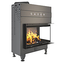 Камінна топка кутова SAVEN Energy Up 85х50х47R Black (17,0 kW) ECO, фото 4