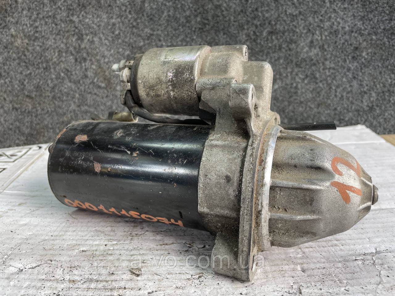 Стартер для Mercedes-Benz C200, 2.2 CDI, A0061517401, 0001115074, 12зуб, фото 1