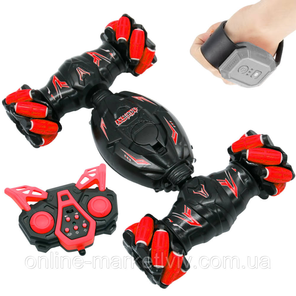 Машинка перевертень на пульті Twist Car Dual Control / Дитяча машинка на радіокеруванні / Машинка-всюдихід, фото 1