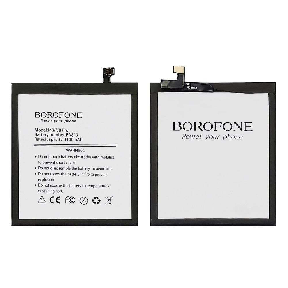 Аккумулятор Borofone для Meizu BA813 / V8 Pro, 3100 mAh AAAA Original PRC