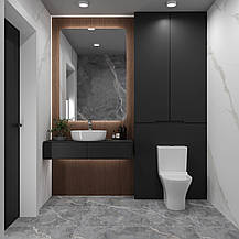 Edge NEW комплект : унітаз підлоговий з сидінням Soft-close + бачок (PRO), фото 6