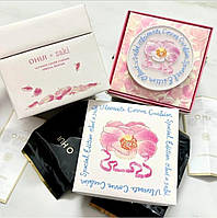 Люкс тональний кушон для обличчя + 2 запаски O HUI Ultimate cover lifting cushion Flower Edition 01 Milk Beige