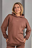 Худі для вагітних та годування MIRA SW-34.011 кавовий, фото 3