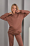 Худі для вагітних та годування MIRA SW-34.011 кавовий, фото 6