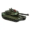 Іграшковий танк на р/у Abrams гусеничний хід світло Броньована машина Абрамс звук Реалістична військова машина на радіоуправлінні, фото 5