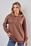 Худі для вагітних та годування MIRA SW-34.011 кавовий, фото 7