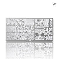 Пластина для стемпінгу GLOSS 02