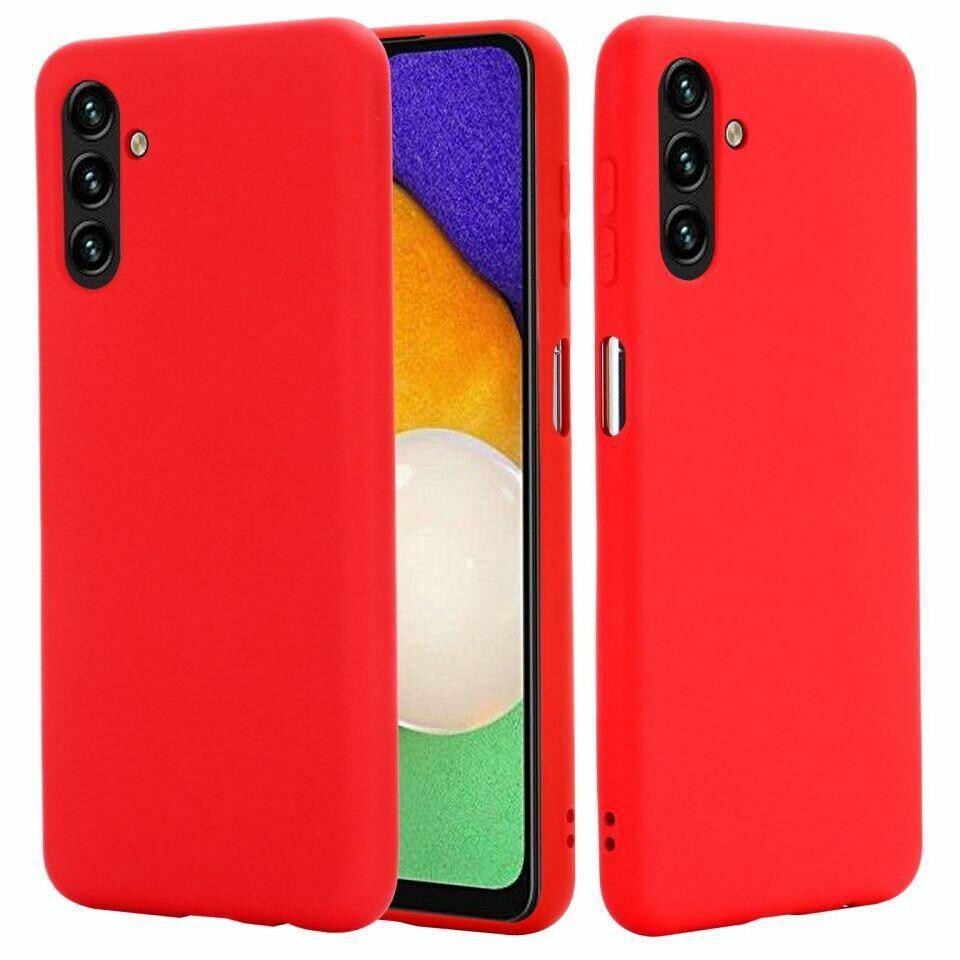 Чохол Silicone Case Samsung Galaxy A04s Червоний, фото 1