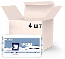 Упаковка підгузників для дорослих Seni Basic Extra Large 4 пачки х 30 шт
