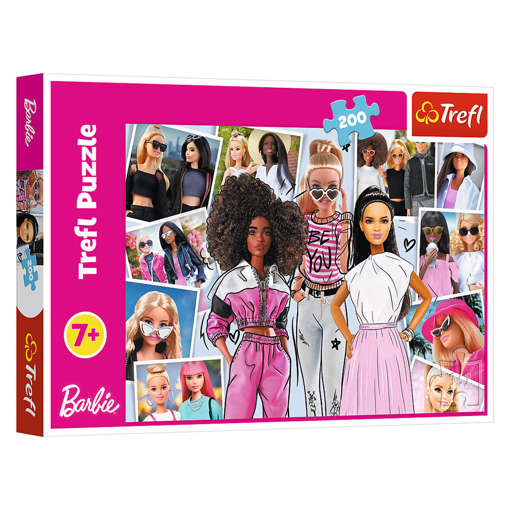 Пазл "У світі Барбі", 200 елементів Trefl Barbie (5900511133011)