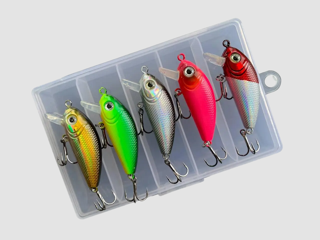 Воблер міноу DUEL - L-MINNOW 33 Набір 5шт в коробці