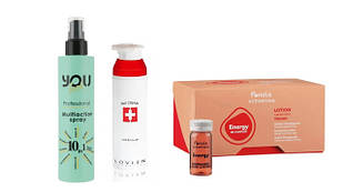 Спреї, ампули та лосьони для волосся, догляд та лікування