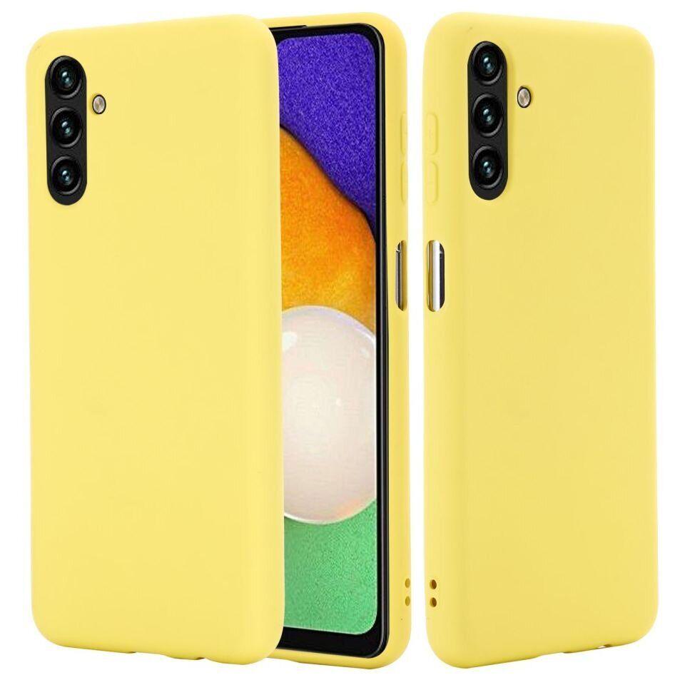 Чохол Silicone Case Samsung Galaxy A04s Жовтий, фото 1