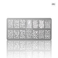 Пластина для стемпінгу GLOSS 12