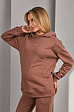 Худі для вагітних та годування MIRA кавовий, фото 2