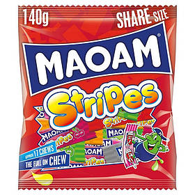 Жувальні цукерки Maoam Stripes 140g