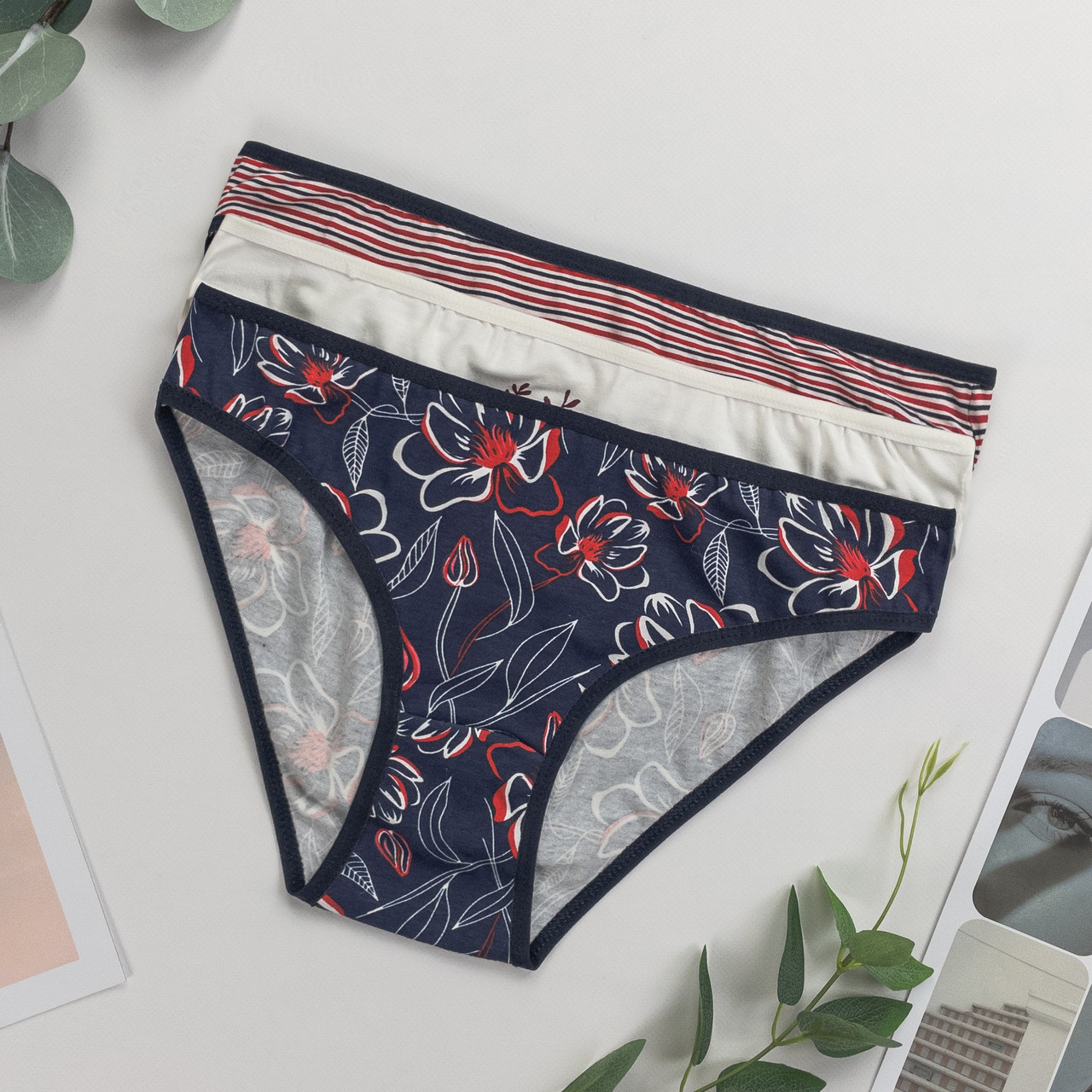 Трусики жіночі сліпи Dominant Туреччина трійки M | 3 шт.