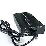Блок живлення для ноутбука універсальний MY-120W зарядний пристрій заряджання 12-24В від мережі та прикурювача, фото 4