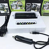 Блок живлення для ноутбука універсальний MY-120W зарядний пристрій заряджання 12-24В від мережі та прикурювача, фото 9