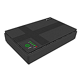 Джерело безперебійного живлення для роутера 5V, 9V, 12V, UPS DC1018P 10400мАч, 18W - ДБЖ для роутера, фото 2