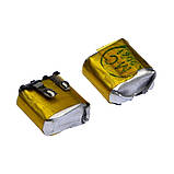 Внутрішній Акумулятор 051010P для навушників / гарнітур 10*10*04мм 3.7v/40mAh 1шт Original PRC, фото 2