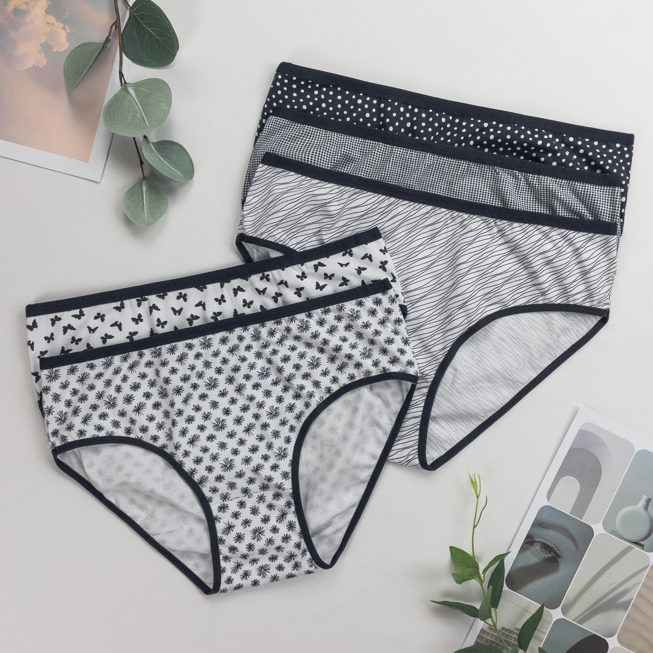 Труси жіночі сліпи Nicoletta Туреччина батал  3XL | 5 шт.