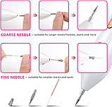 Ручка для видалення тегів шкіри Augo, професійний набір ручок для видалення родимок Портативна акумуляторна ручка для видалення шк, фото 7