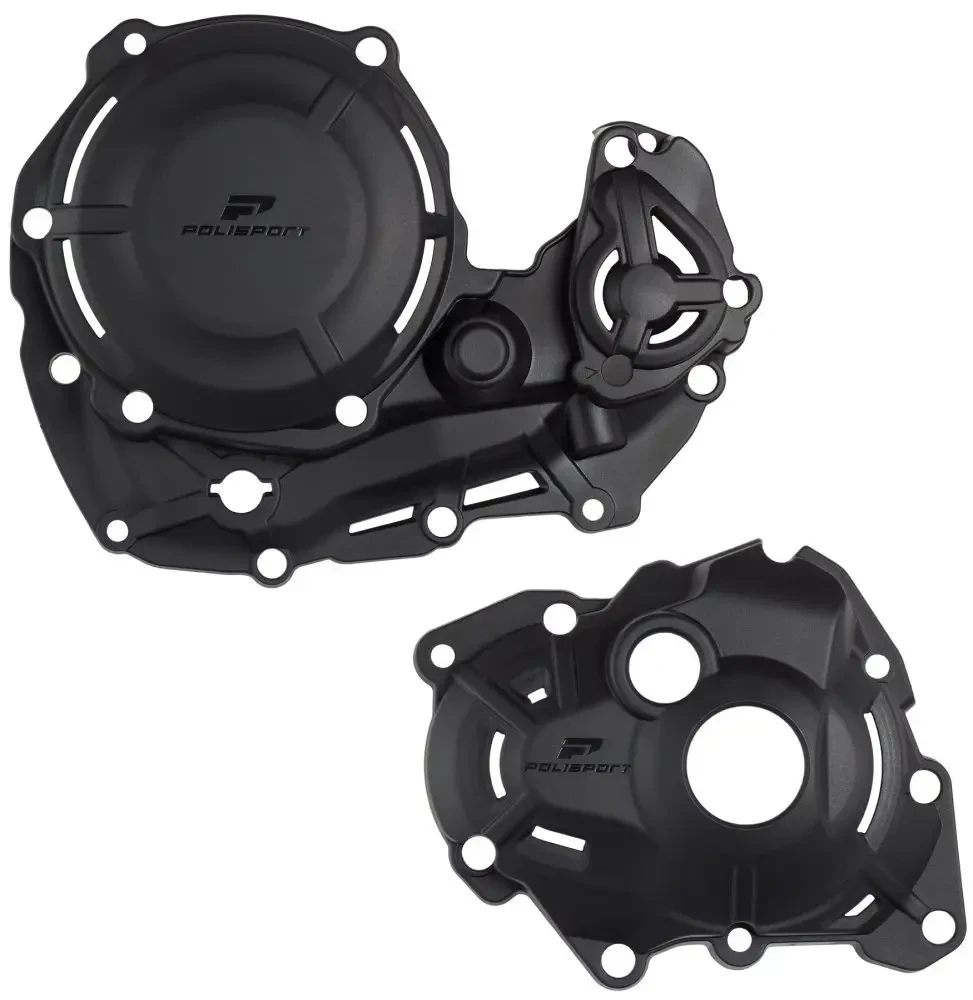 Комплект захисту Polisport Clutch & Ignition Cover - Yamaha чорний