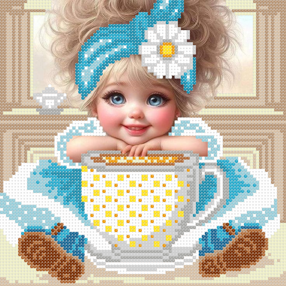 Схема для вишивки бісером ,, Доброго Раночку ,, Сб-5-333, фото 1