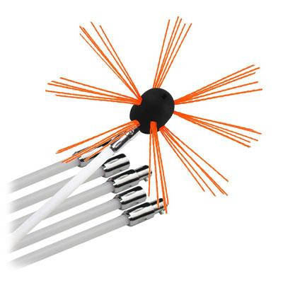 Універсальна щітка для чищення димоходу Hansa TORNADO, фото 1