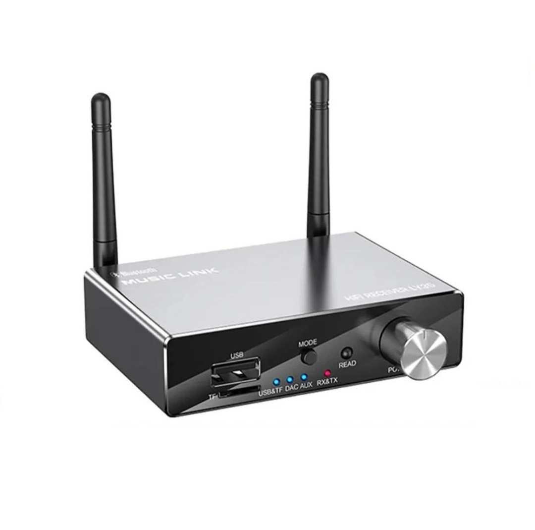 Програвач HIFI LY35 Bluetooth 5.3 аудіо приймач передавач SPDIF, Toslink, 3.5mm, RCA, AUX