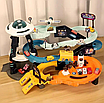 Космічна станція для дітей укр мова Інтерактивний автотрек з підсвічуванням і космічними звуками Космо трек з підйомником, фото 3