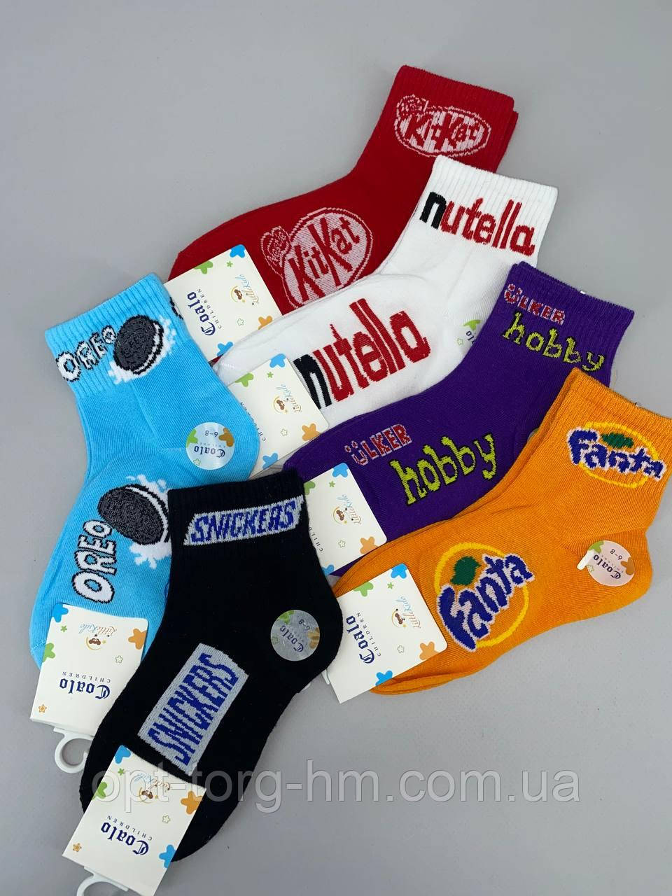 Дитячі шкарпетки "Coalo" 2-4 роки (5шт./уп.), фото 1