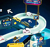 Космічна станція для дітей укр мова Інтерактивний автотрек з підсвічуванням і космічними звуками Космо трек з підйомником, фото 10