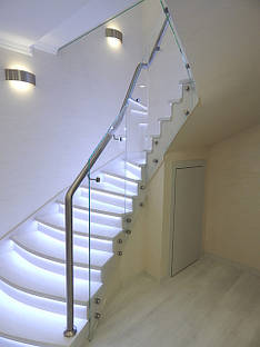 Скляні огорожі