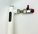 Тен для панельного радіатора G-ONE A.600Вт термостат H=445 мм ( 1/2") Gladiator, фото 3