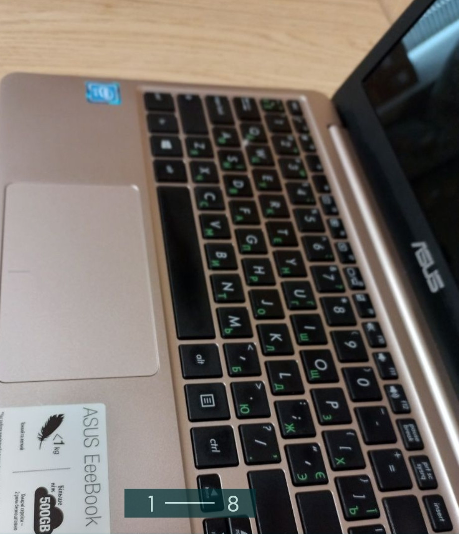 Ноутбук: ASUS X205T 11.6