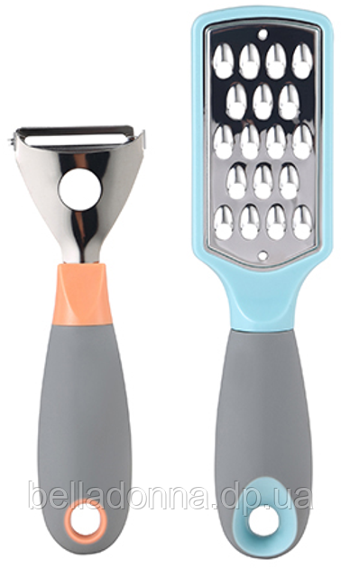 Овочечистка та терка з ручкою набір Bergner BG-40105