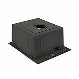 Кухонна мийка Platinum Handmade 4050 PVD чорна круглий сифон 3.0/0.8, фото 5