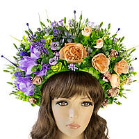 Український вінок високий на голову Радомира 11038