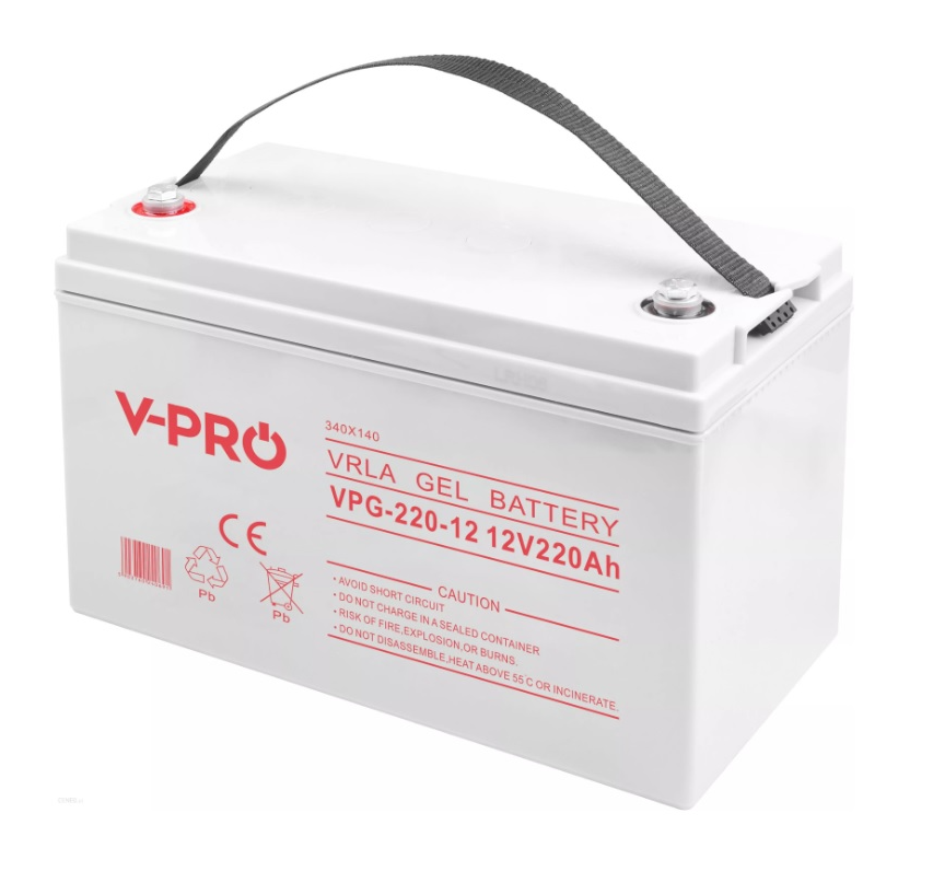 Акумулятор VOLT GEL VPRO SOLAR 220Ah 12V (6AKUGEL220), фото 1