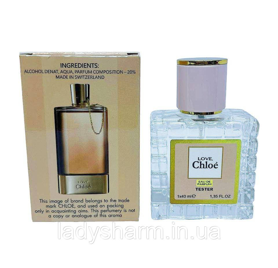 Tester Xloe Love 40 ml ( Хлоя Лав), жіночі, фото 1