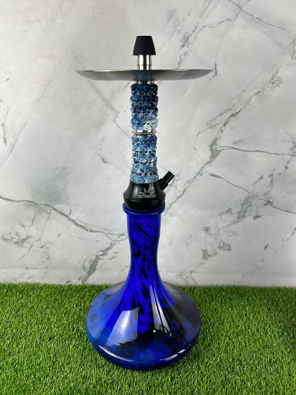 Кальян Sunrise Hookah Windskull Stone Blue Wave Повний комплект