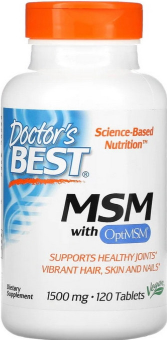 МСМ Doctor's s BEST Best MSM 1500 120 таб