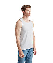 Сіро-Лілова Чоловіча майка спортивна Athletic vest Fruit of the loom, фото 5