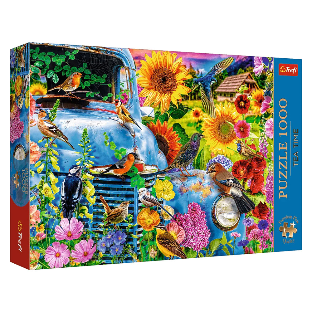 Пазл "Час чаювання: Сільська ідилія: спів пташок" 1000 елементів Trefl Premium Plus Quality (5900511108484)