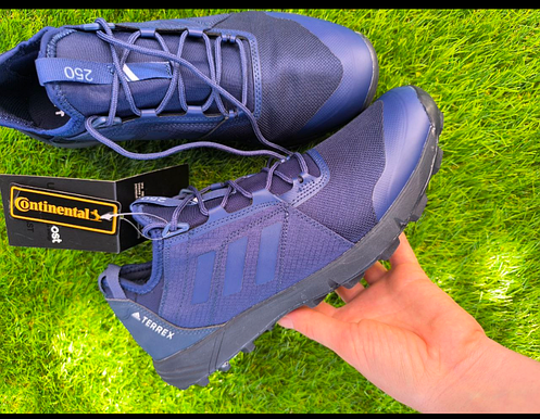 Кросівки Адіас темно-сині текстиль Adidas Terrex Agravic Speed чоловічі унісекс демі, фото 3